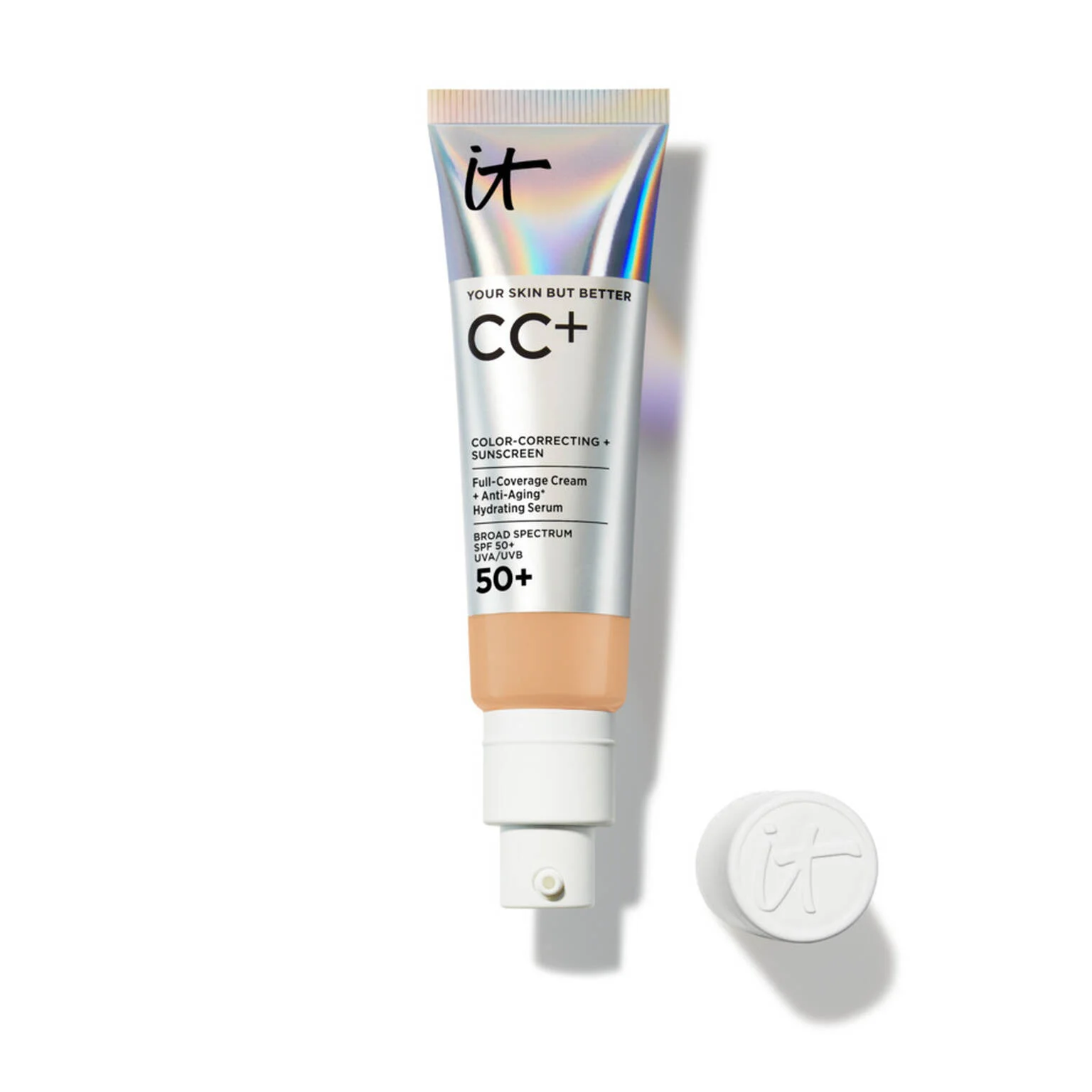 CC+ Cream Full-Coverage Foundation with SPF 50+ - 1