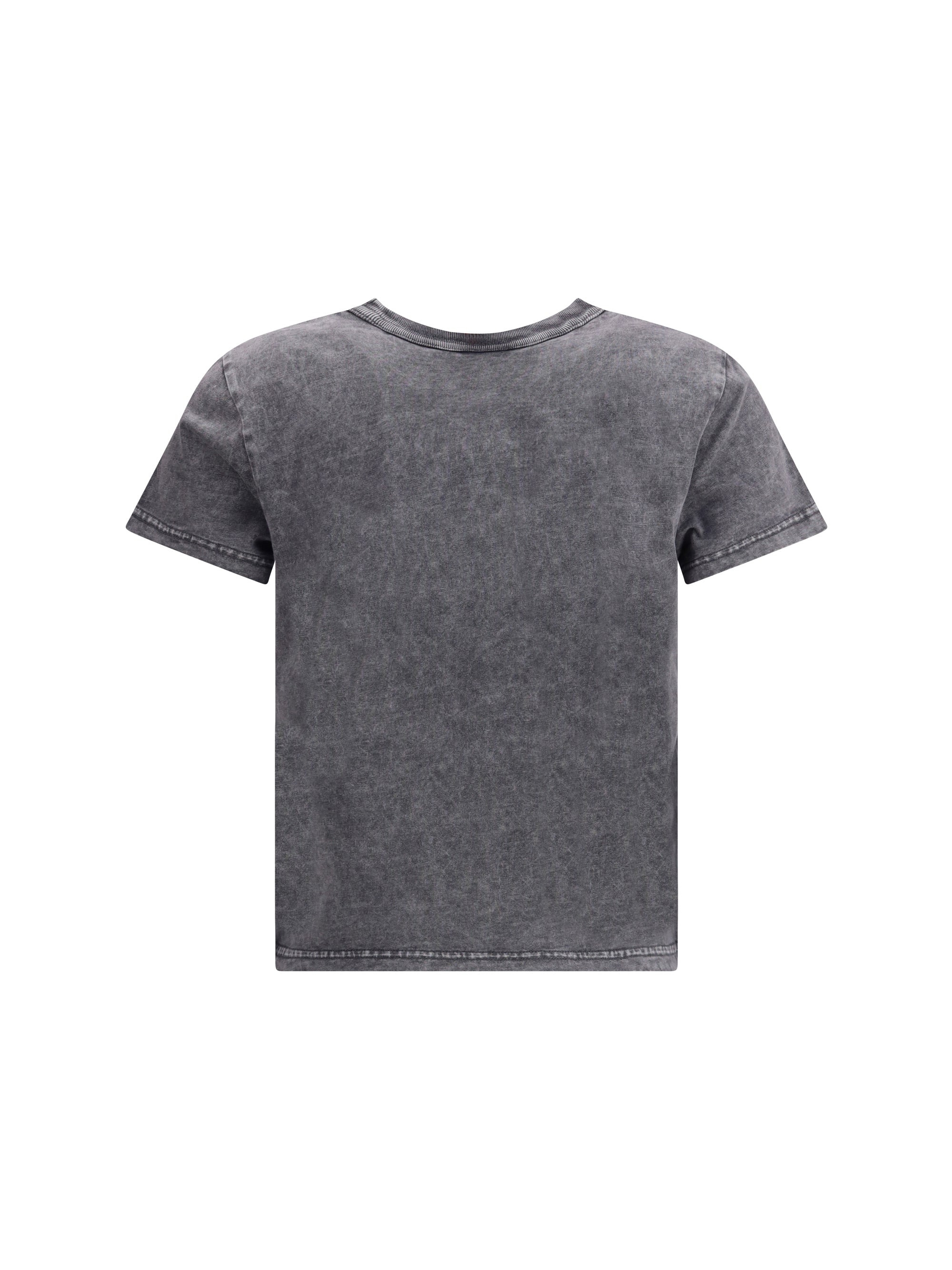 Alexander Wang Women Essential Jsy Shrunken Tee W/Puff Logo - 2