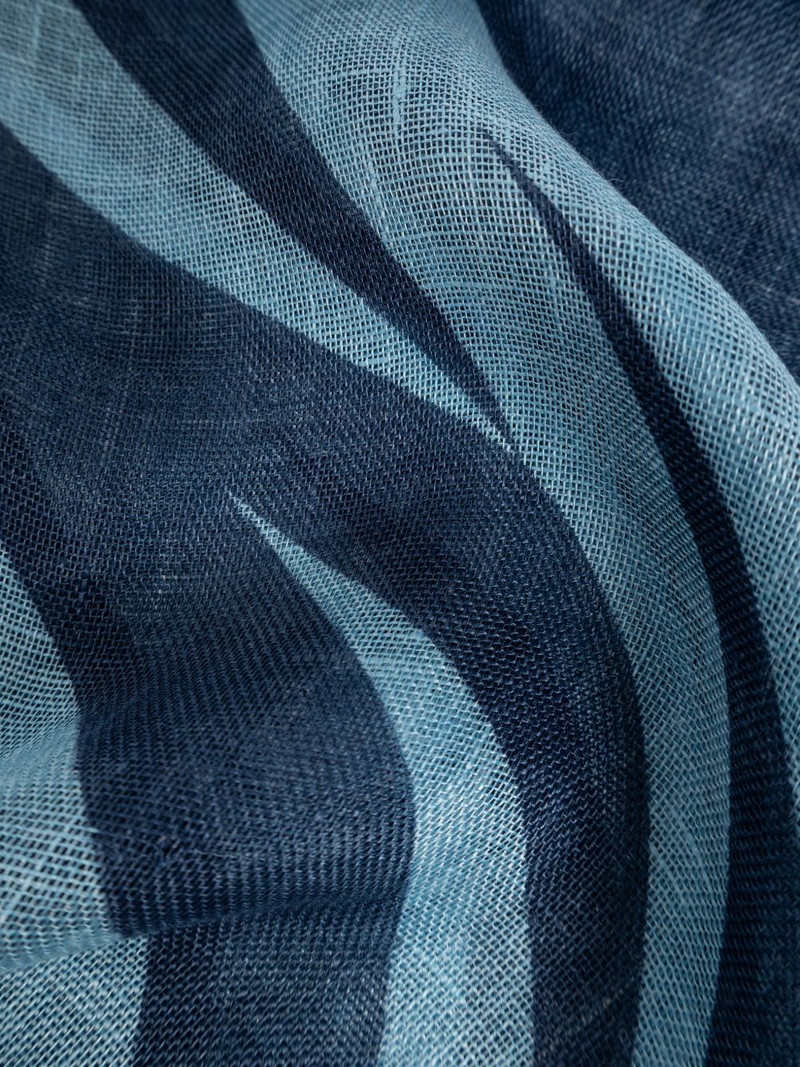 logo-print scarf 3