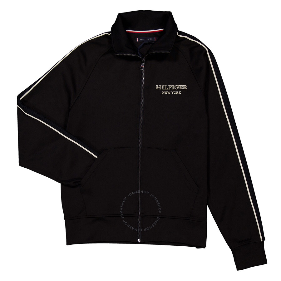 Tommy Hilfiger - Tommy Hilfiger Monotype Zip-Thru Track Jacket, Size Small - 5
