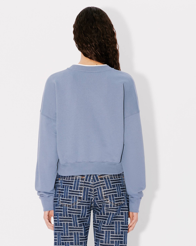 'KENZO Marguerite' cropped embroidered sweatshirt 4