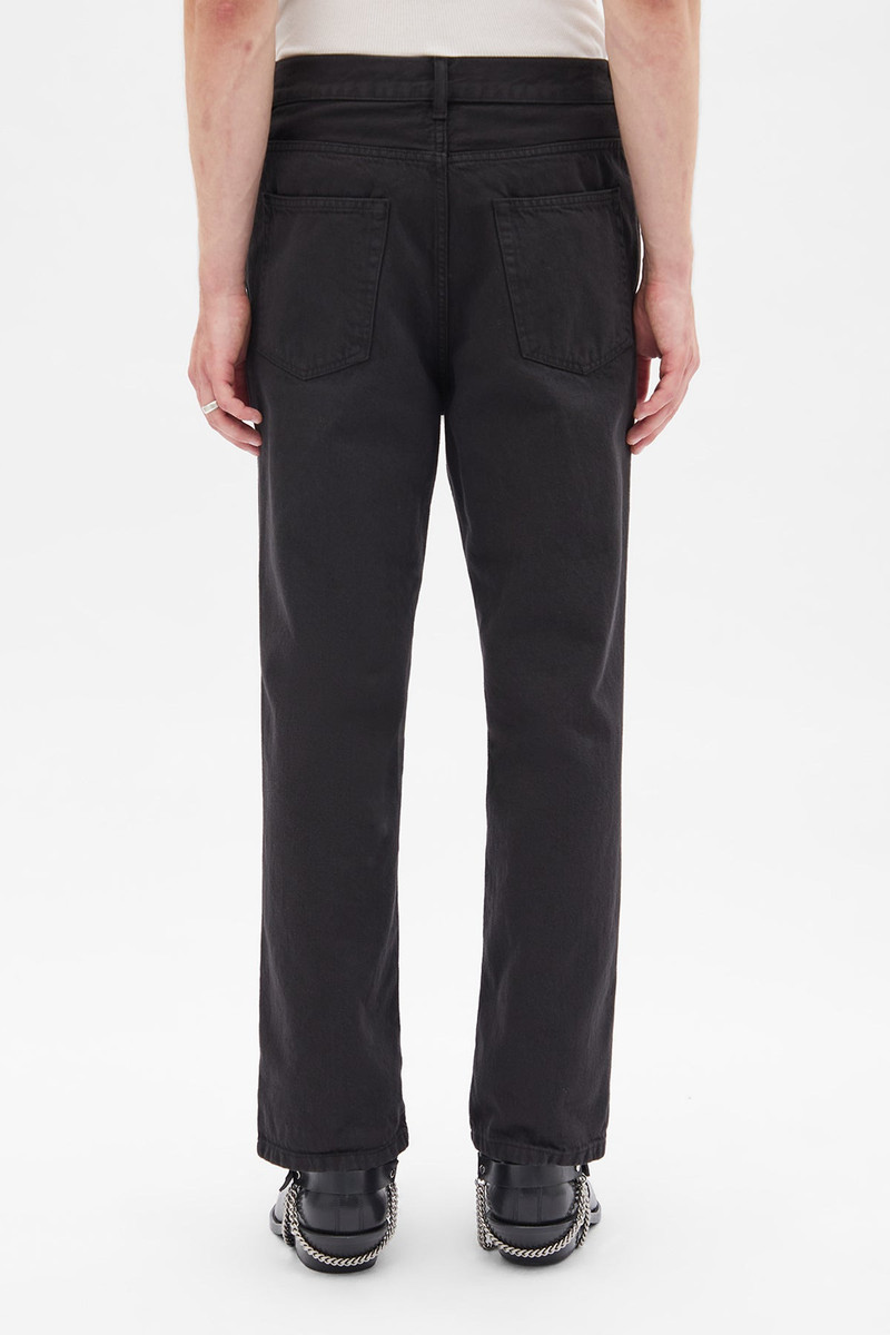 Hodur 5 Pockets Straight High Waisted Trousers 3
