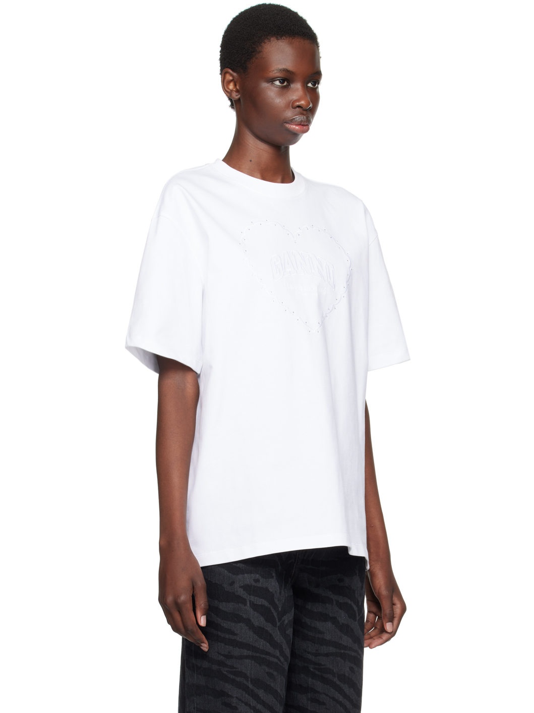 White Heart T-Shirt - 2
