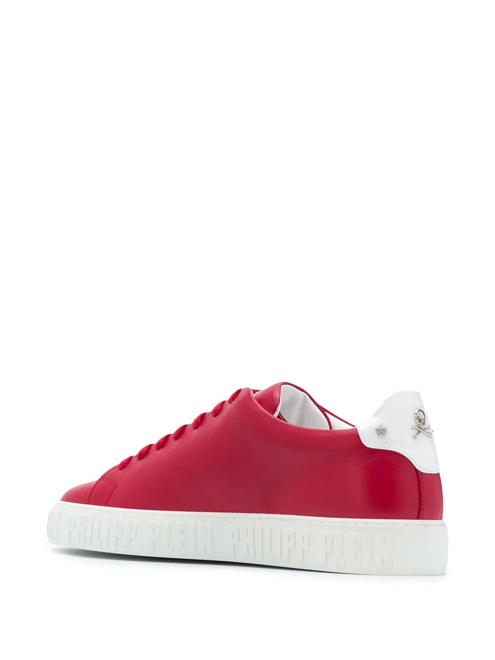 skull-patch low-top trainers  - 3