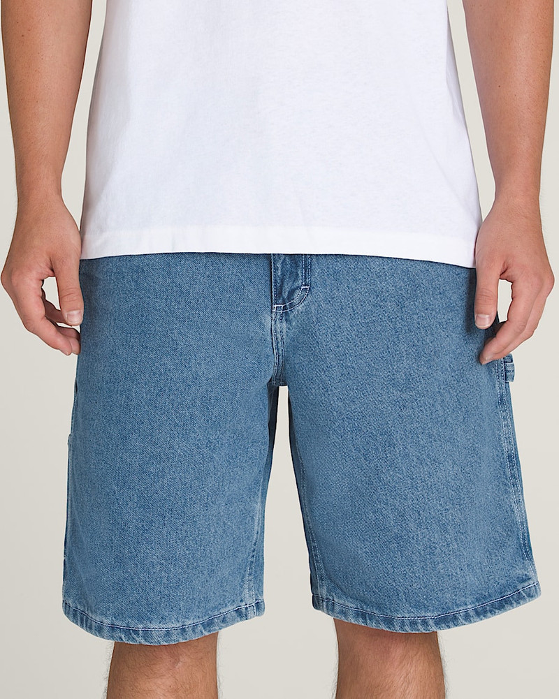 Vans Drill Chore Loose Denim Shorts outlook