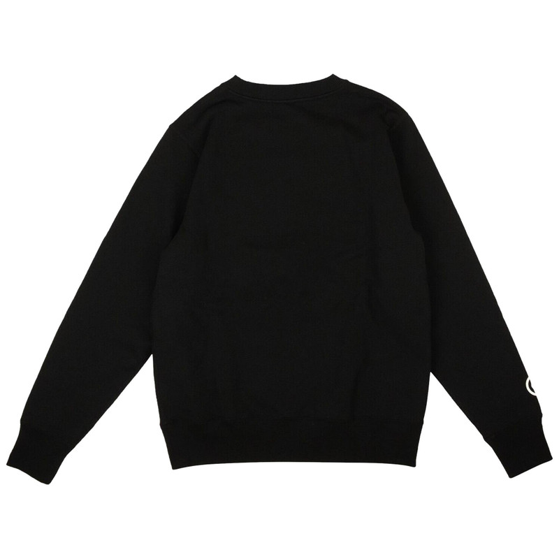 A BATHING APE® BAPE Shark Embroidery Crewneck Sweater 'Black' outlook