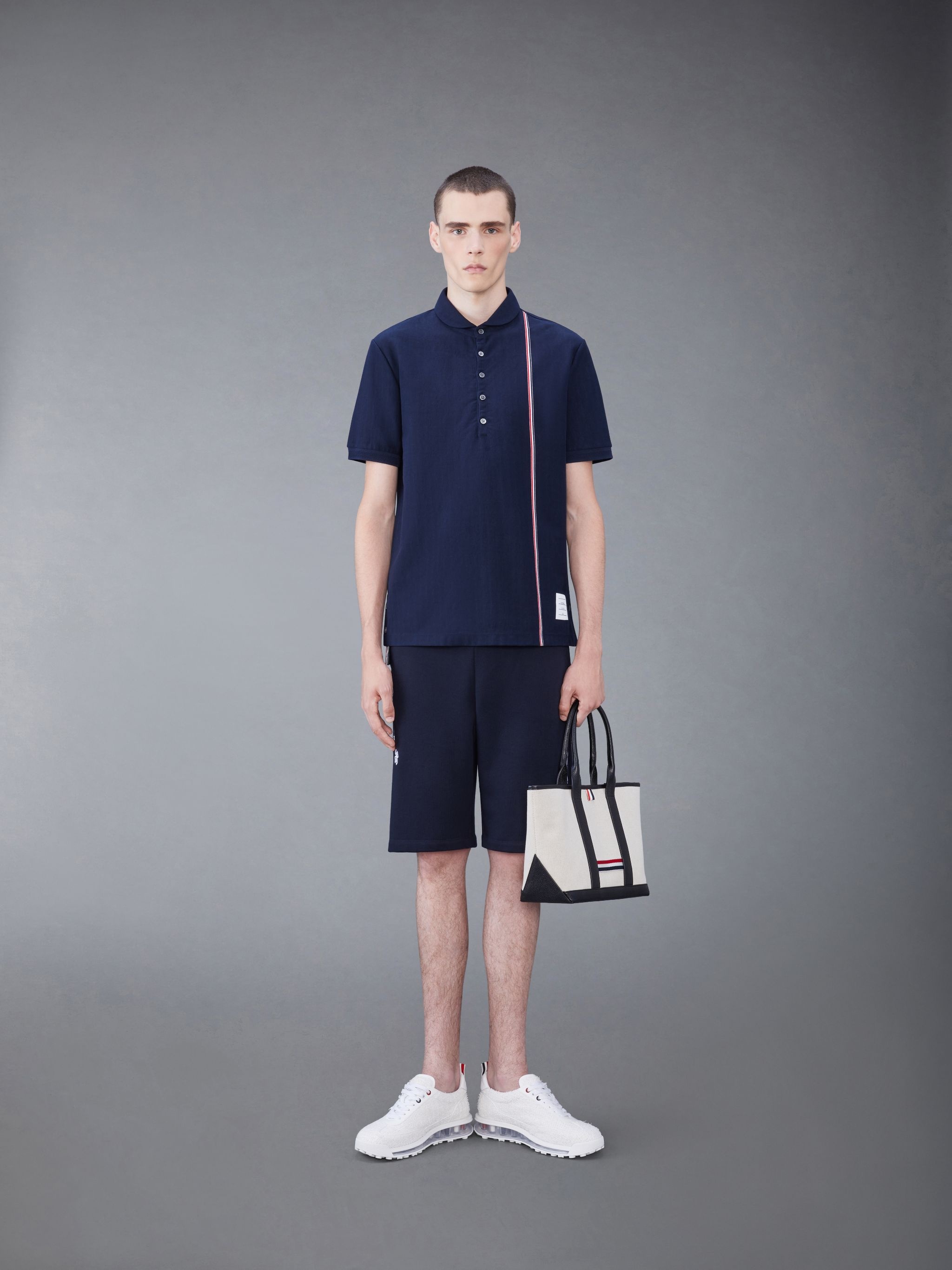 RWB stripe polo shirt - 3