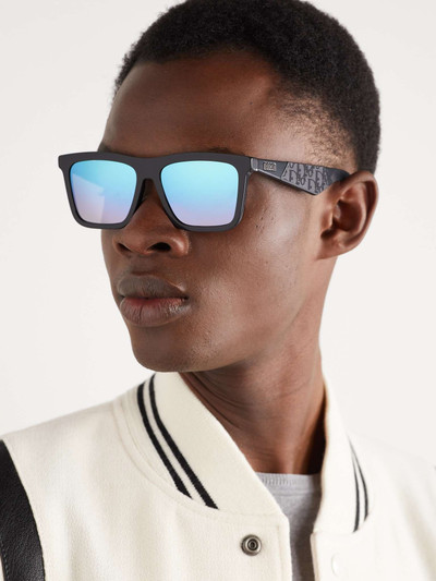 Dior Dior B27 S1I D-Frame Logo-Detailed Acetate Mirrored Sunglasses outlook