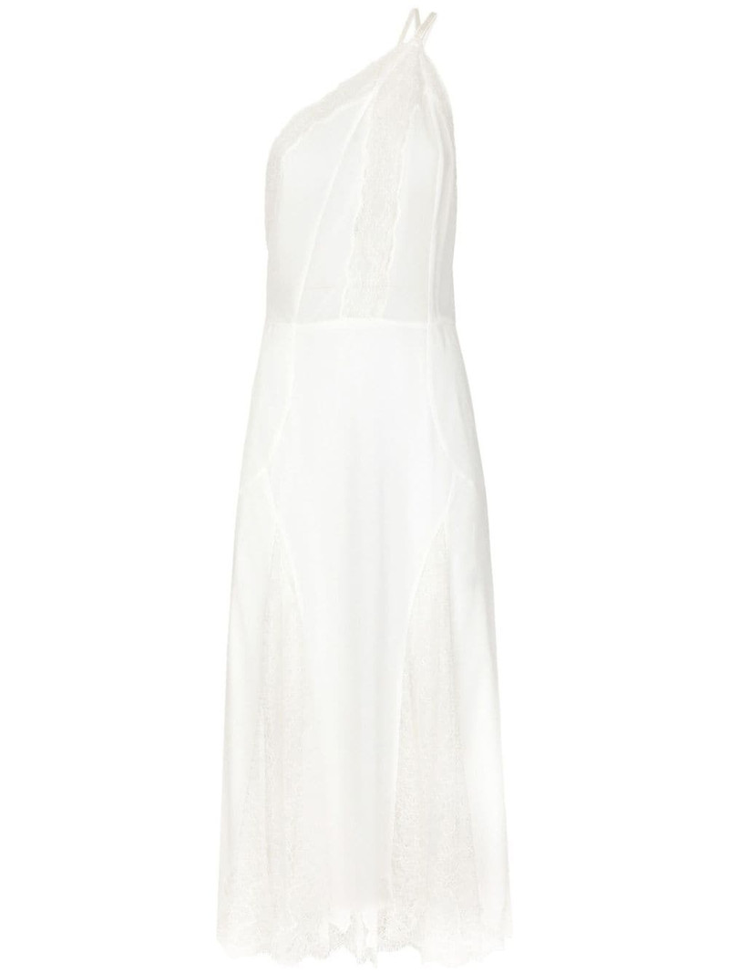 one-shoulder lace dress 1