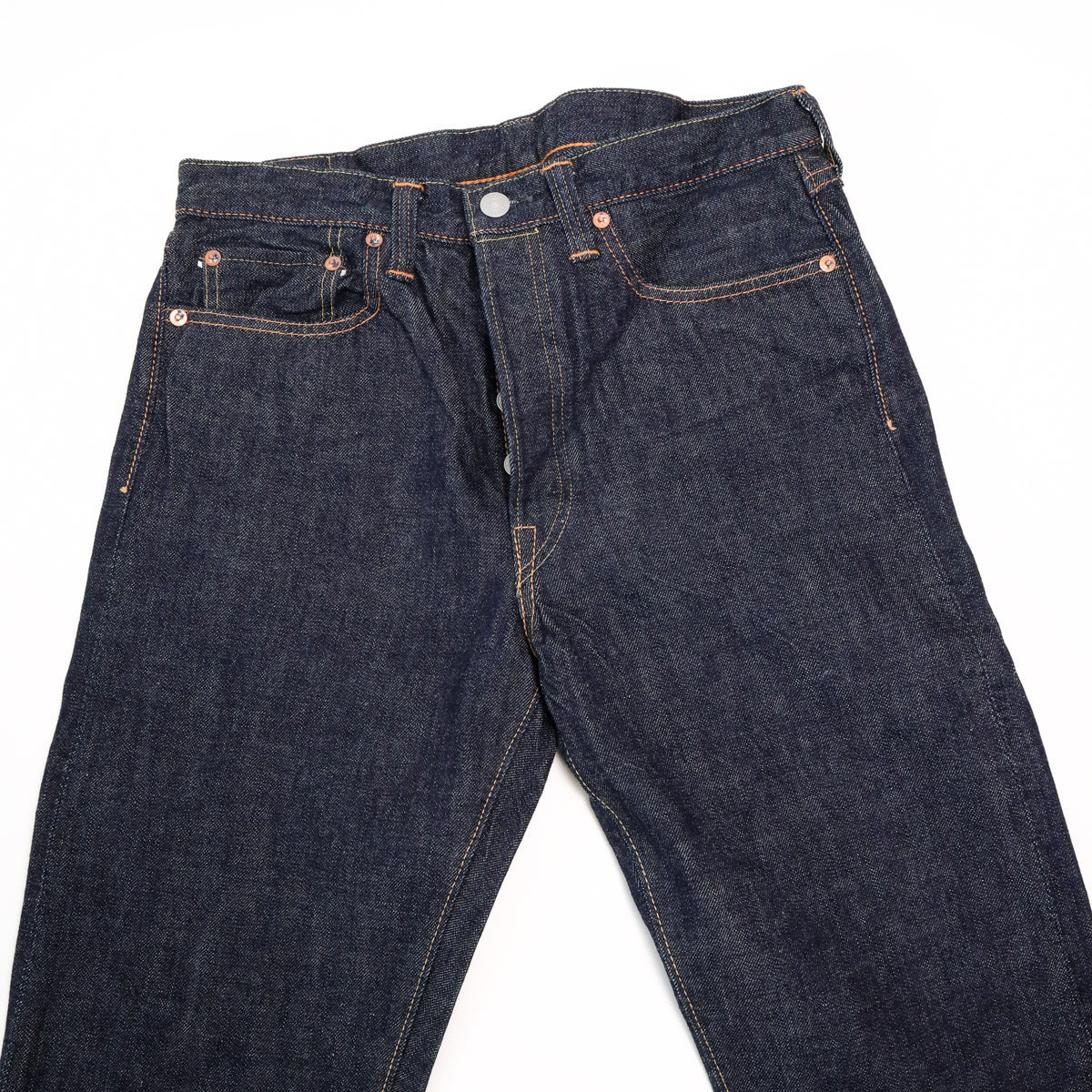 1108W Slim Straight Selvedge Denim 13.7oz One Wash Indigo - 6