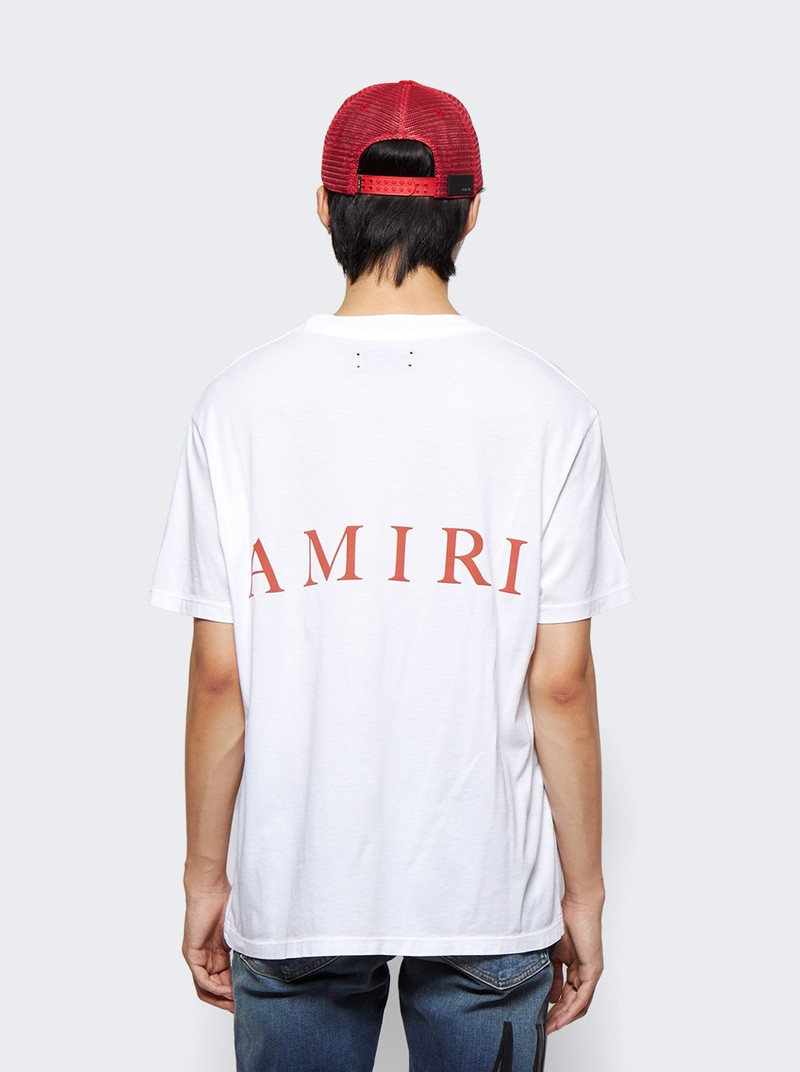 MA Logo T-Shirt White ad Red 5