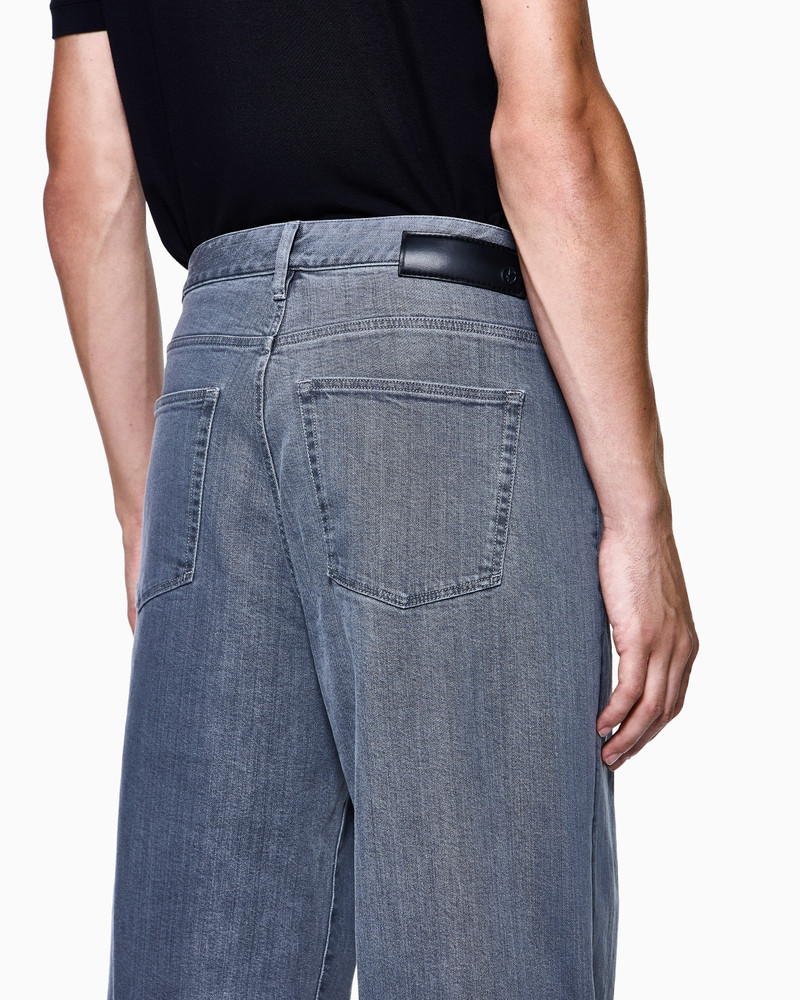 GIORGIO ARMANI ASV COTTON AND MODAL FIVE-POCKET TROUSERS outlook