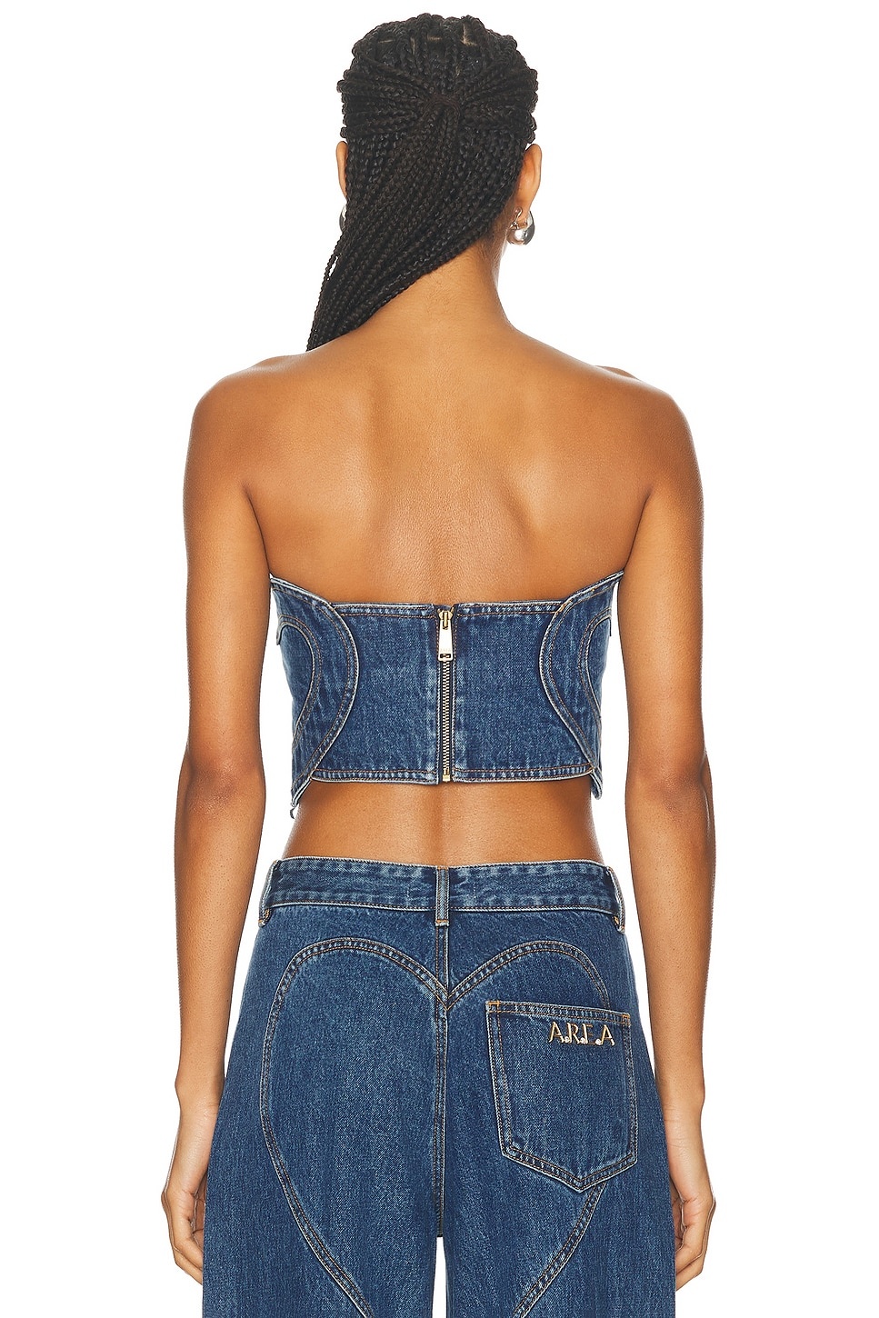 Heart Strapless Top - 3