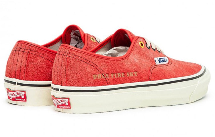 Julian Klincewicz x Vans Vault Authentic SP LX 'Red' VN0A5DYGAR4 - 4