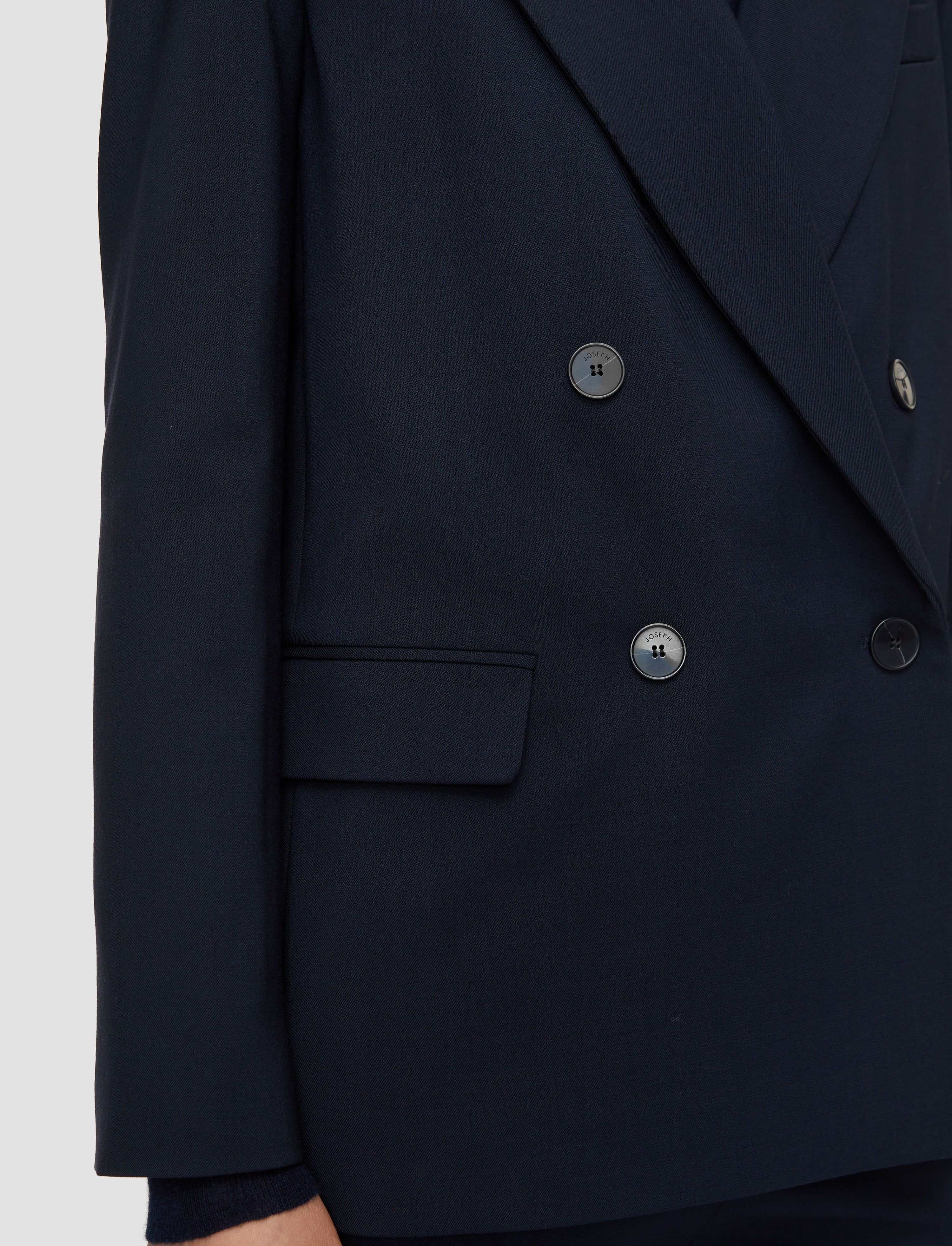 Tailoring Wool Stretch Jaden Jacket - 6