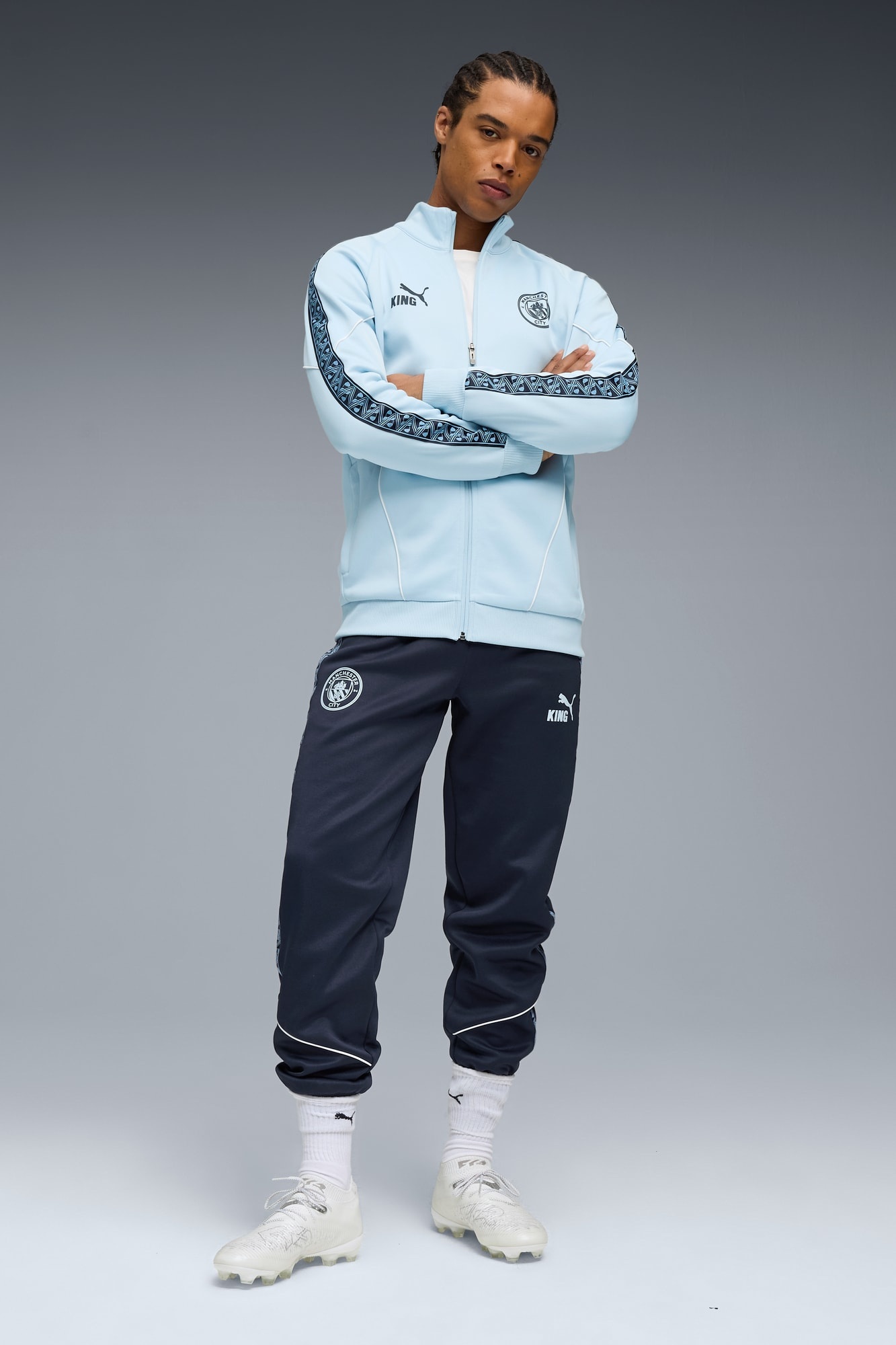 Manchester City KING Anthem Jacket Men - 5