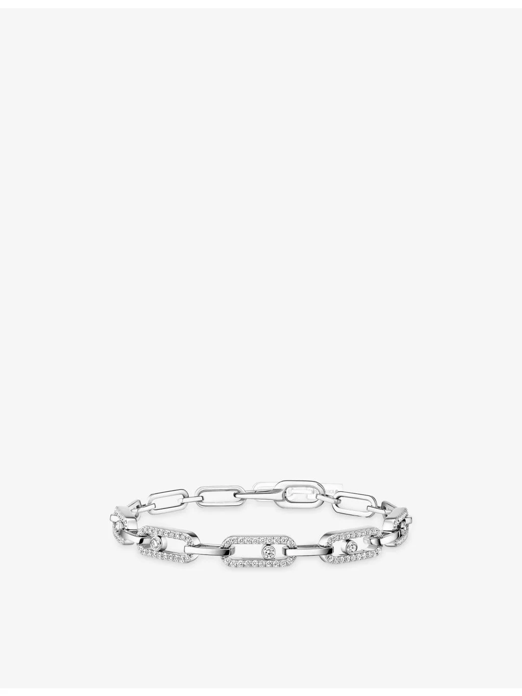 Move Link 18ct gold and 0.82ct diamond bracelet - 1