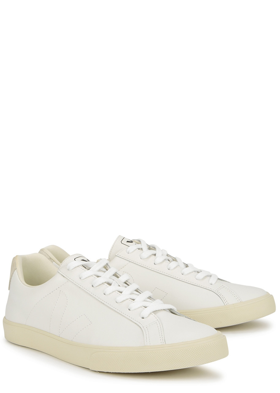Esplar white leather sneakers - 2