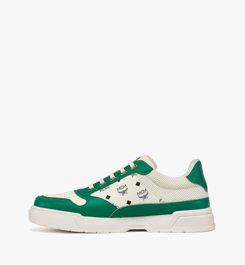 MCM Skyward Low-Top Sneakers in Visetos outlook