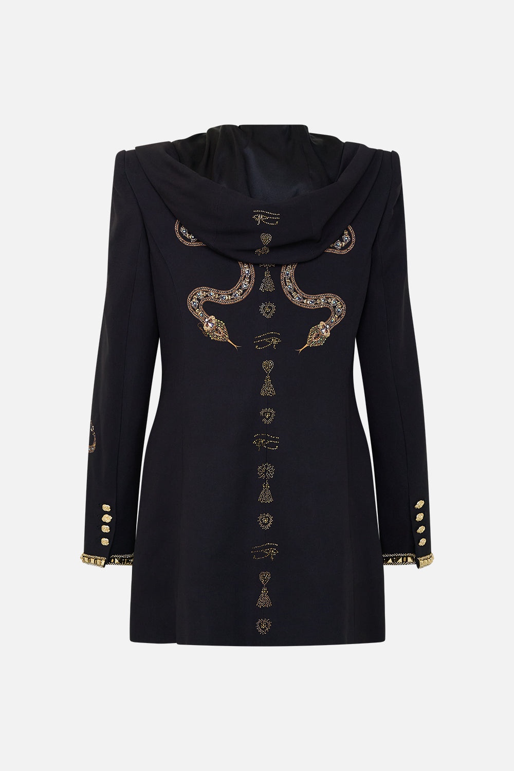 TAILORED JACKET WITH HOOD - 7