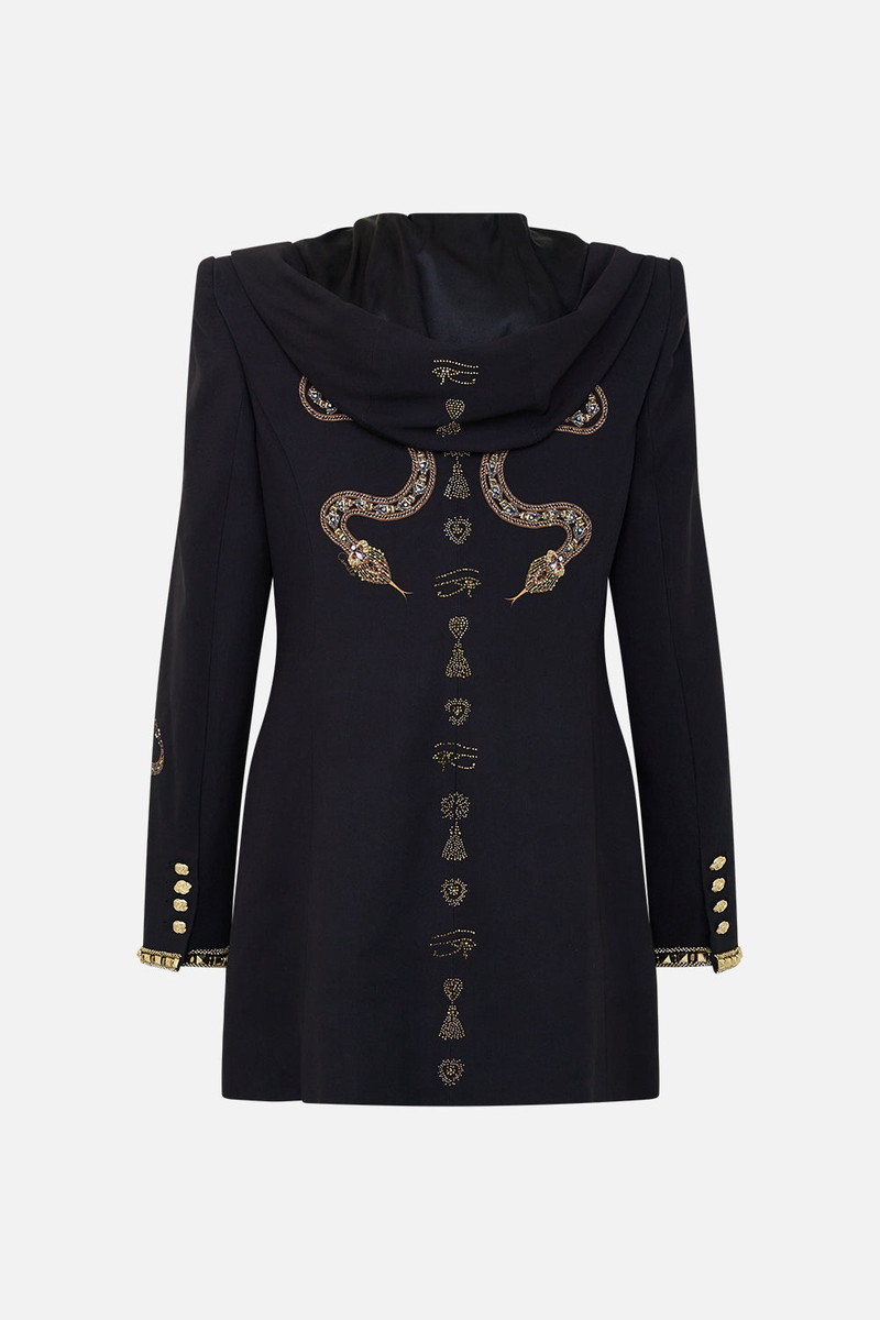 TAILORED JACKET WITH HOOD 7