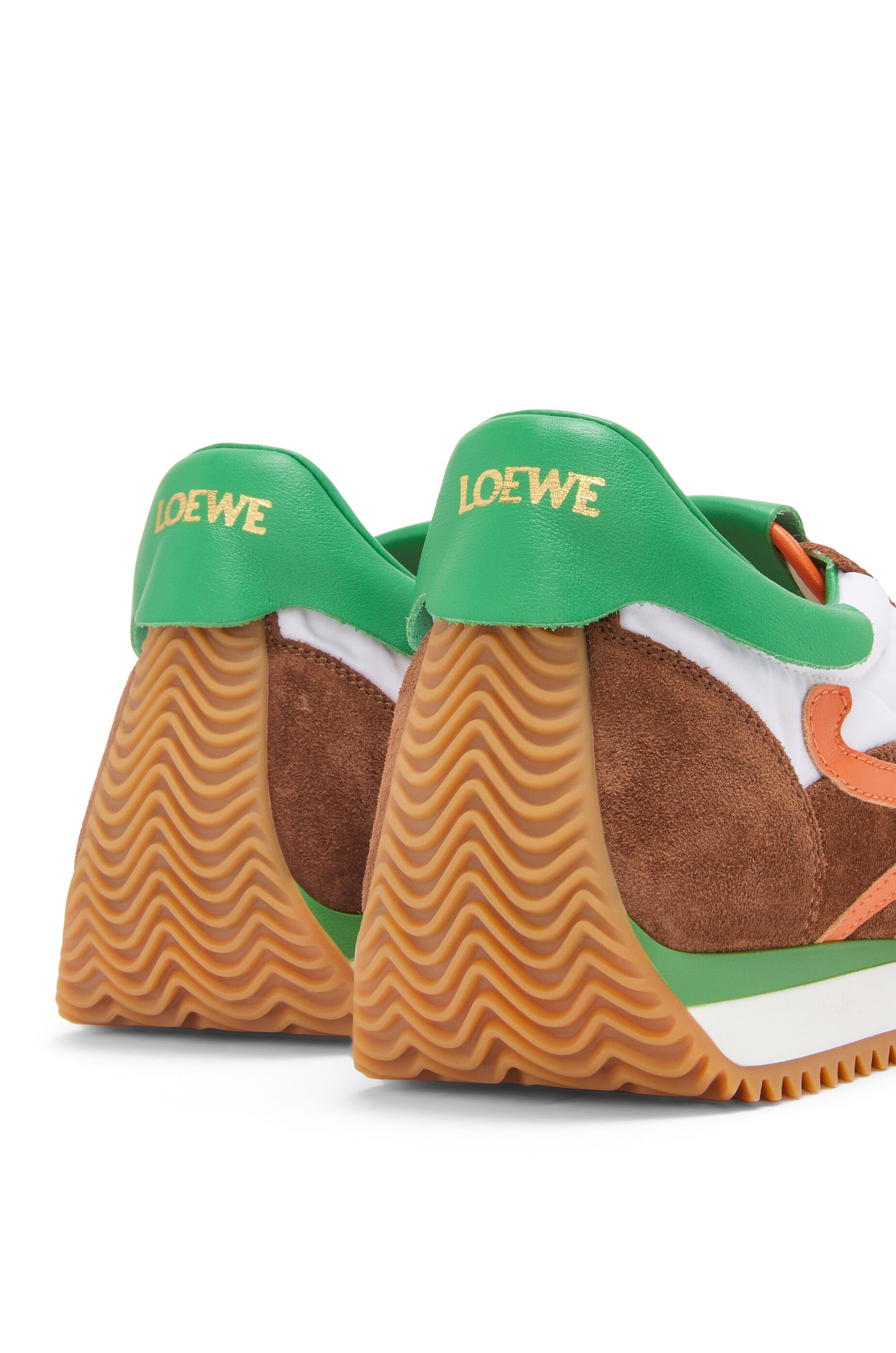 Flow Runner in nylon and suede - 5