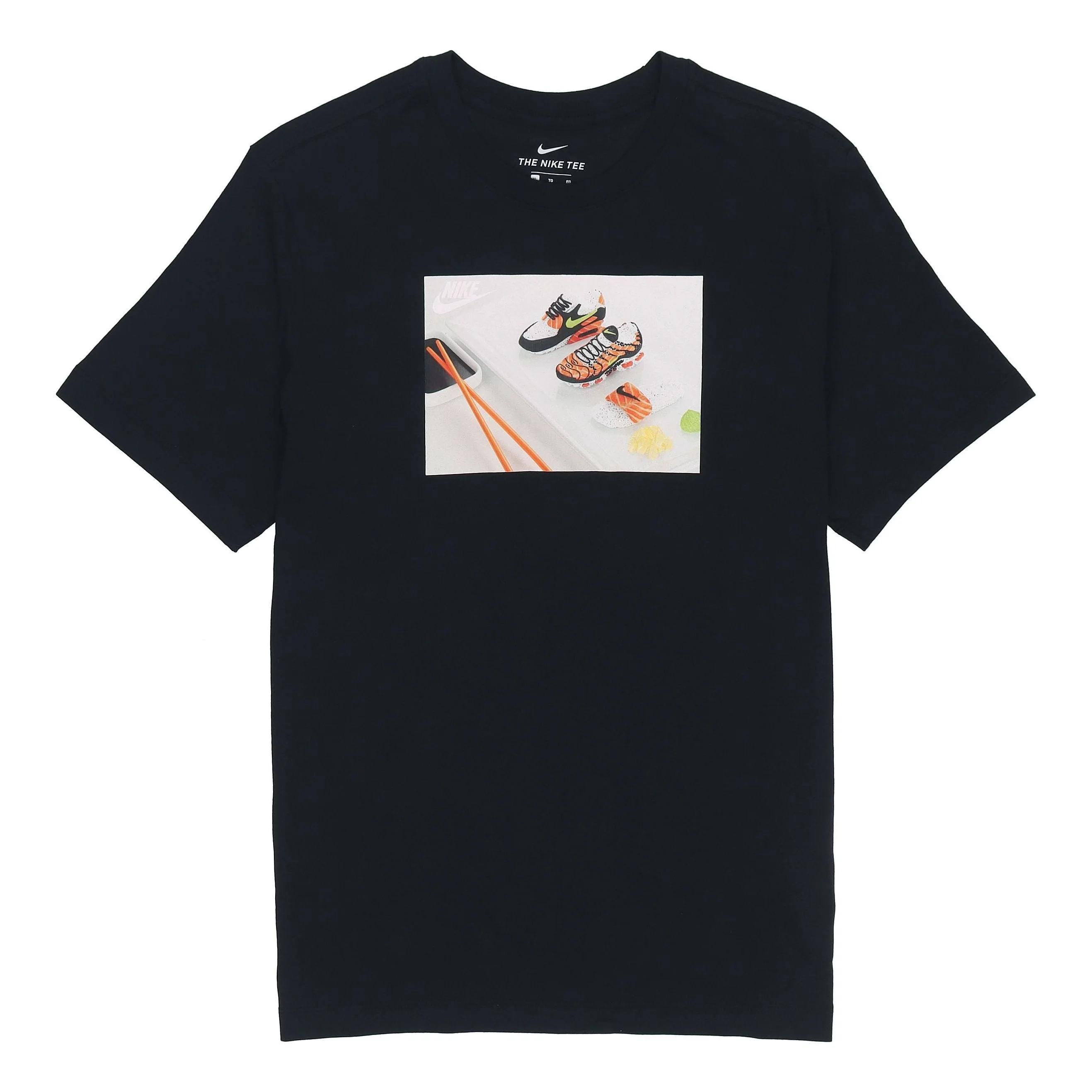 Nike Printing Sports Round Neck Short Sleeve Black DD1327-010 - 1