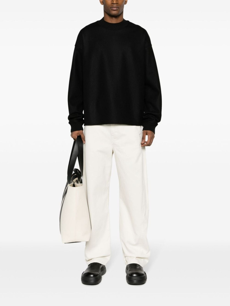 Jil Sander crew-neck wool jumper outlook