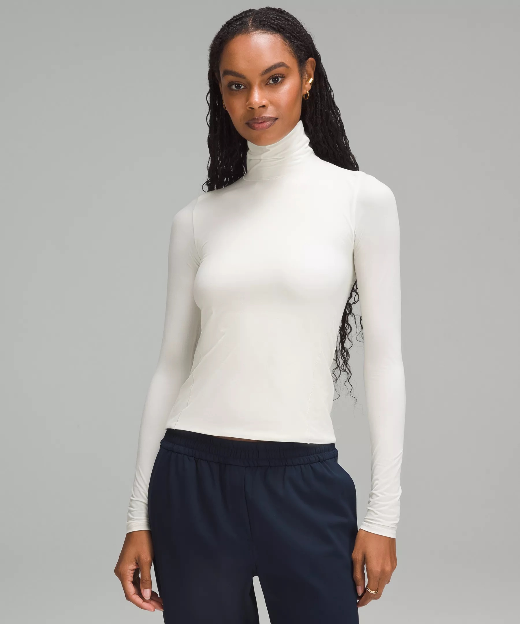 Wundermost Ultra-Soft Nulu Long-Sleeve Turtleneck - 1