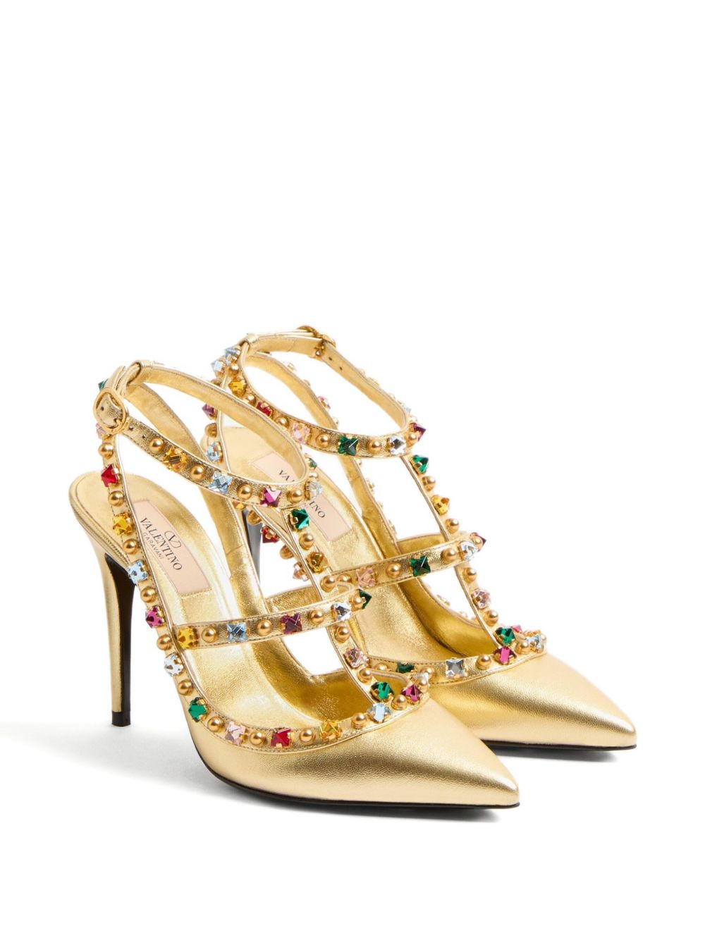 100mm Rockstud Décolleté pumps - 2