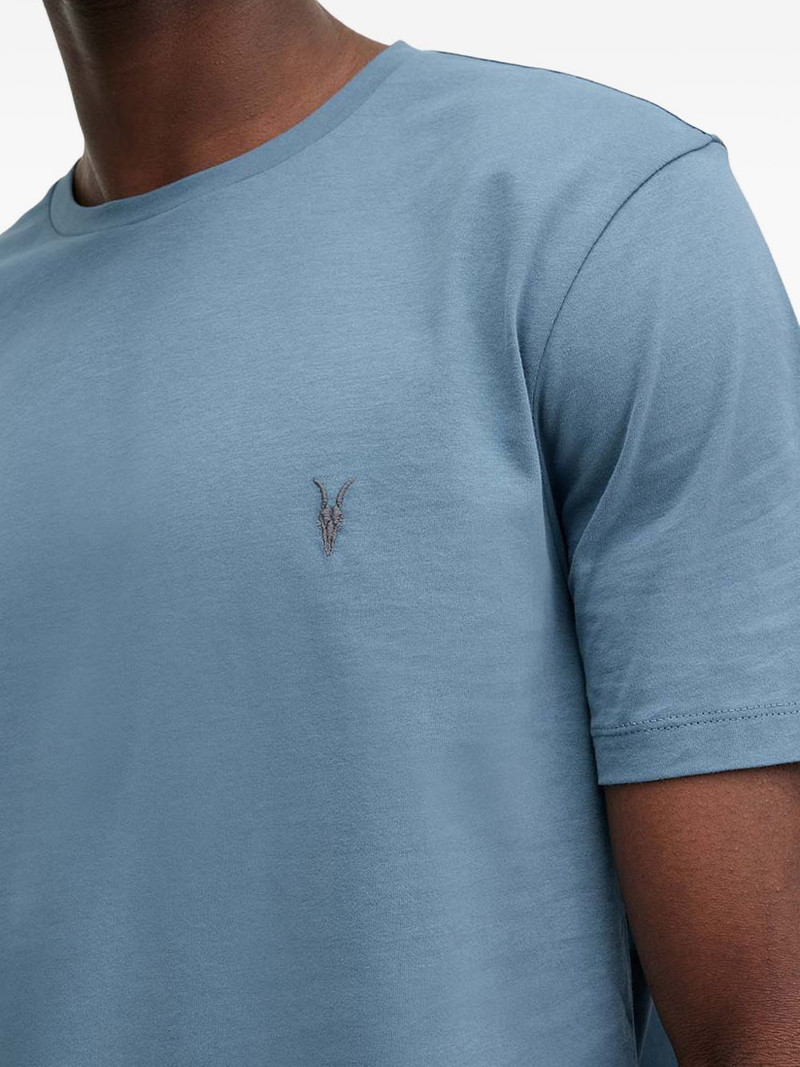 Brace logo-embroidered round-neck T-shirt 4