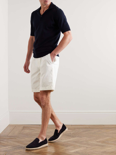 Loro Piana Straight-Leg Cotton-Blend Bermuda Shorts outlook