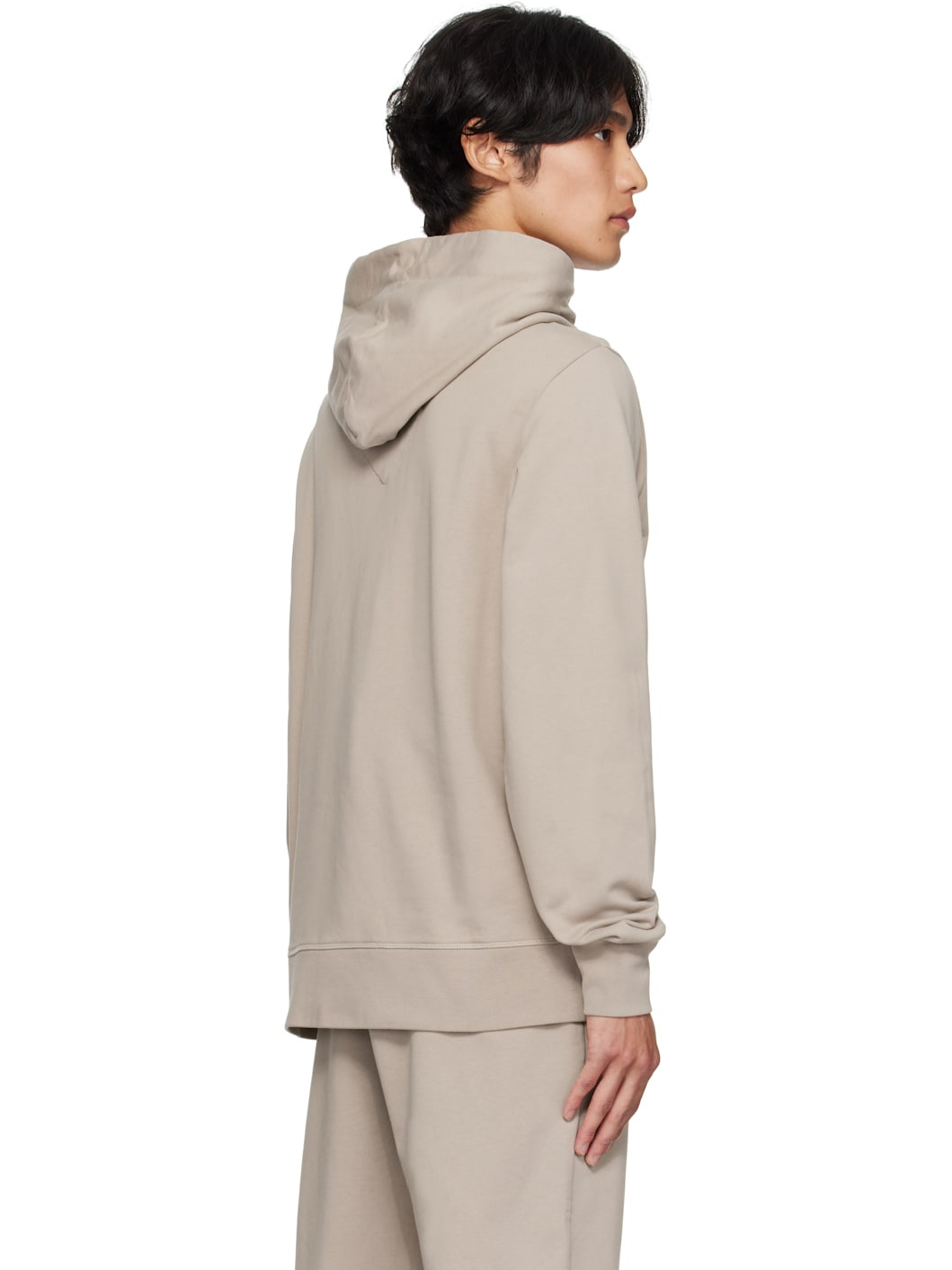 Gray Sleeve Logo Hoodie - 3