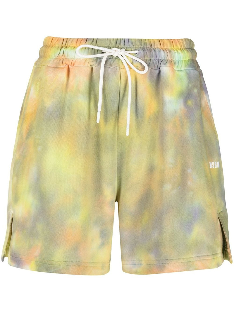 tie-dye track shorts 1