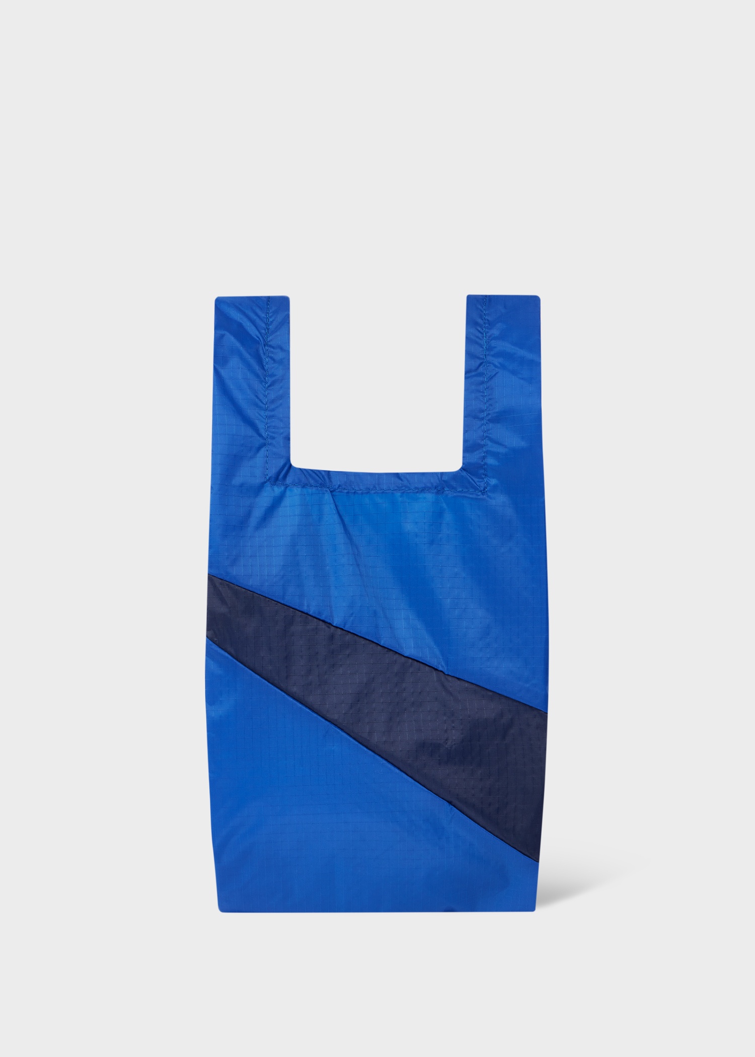 Blue & Navy 'The New Shopping Bag' by Susan Bijl - Small - 4
