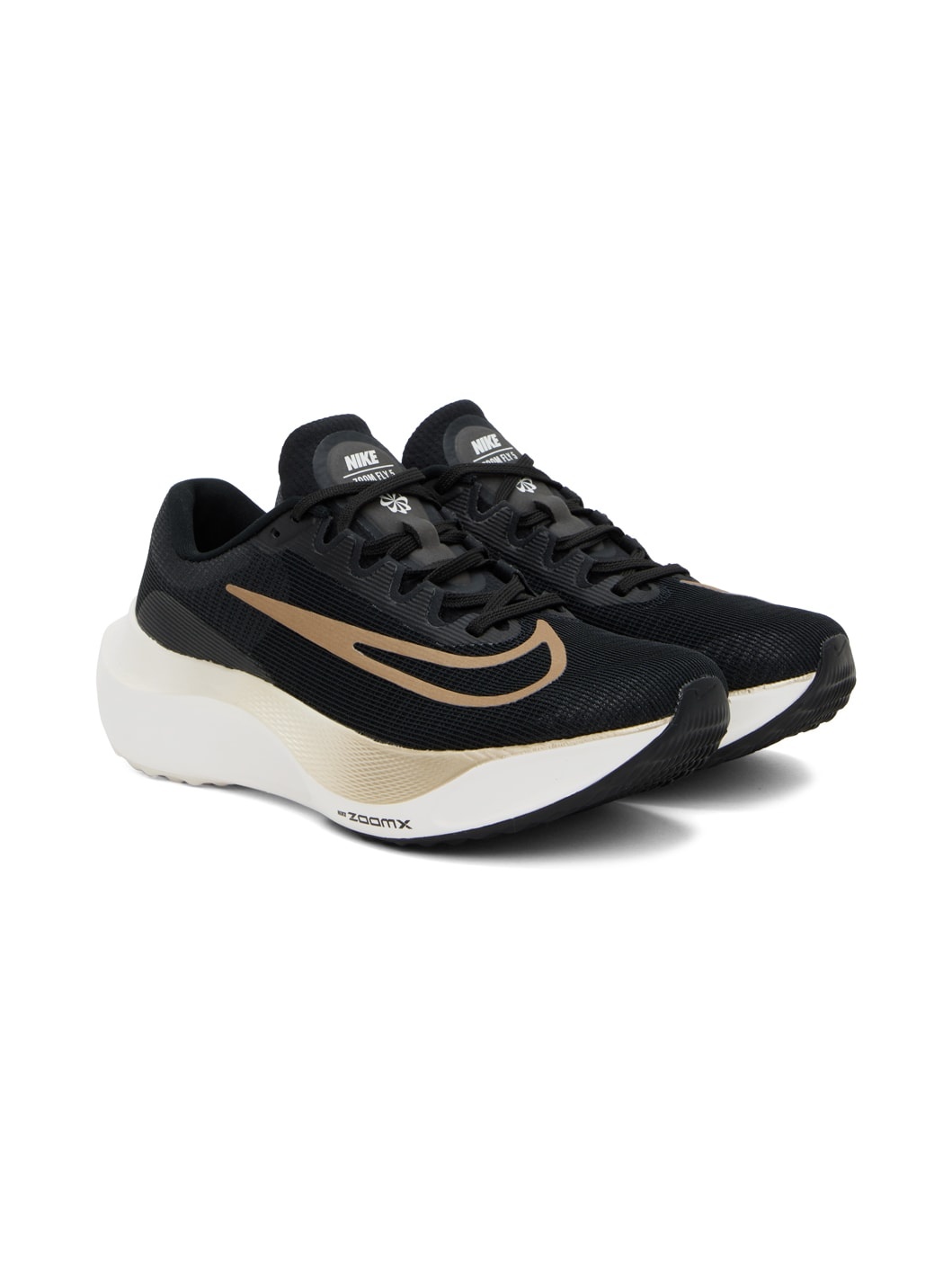 Black Zoom Fly 5 Sneakers - 4