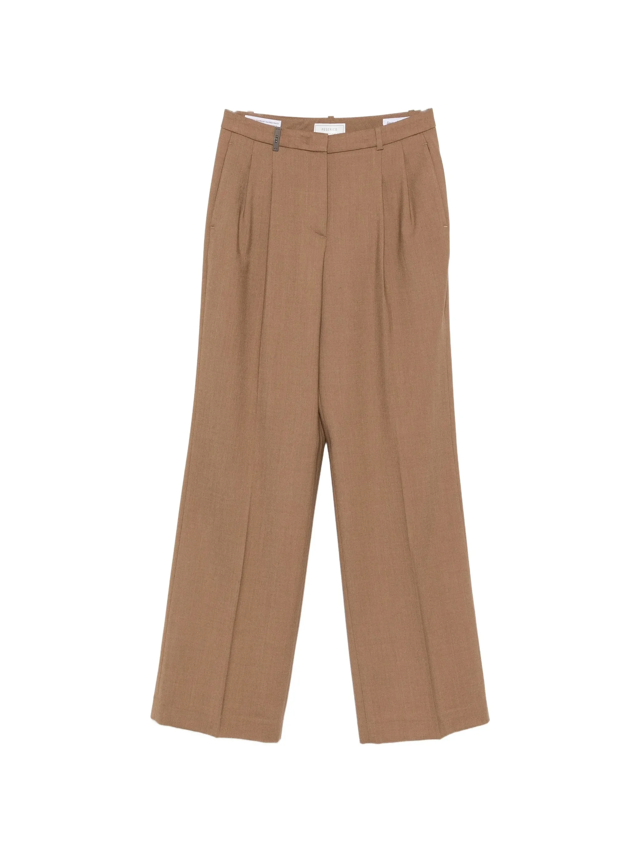 Peserico Pleated Straight-leg Trousers - 1