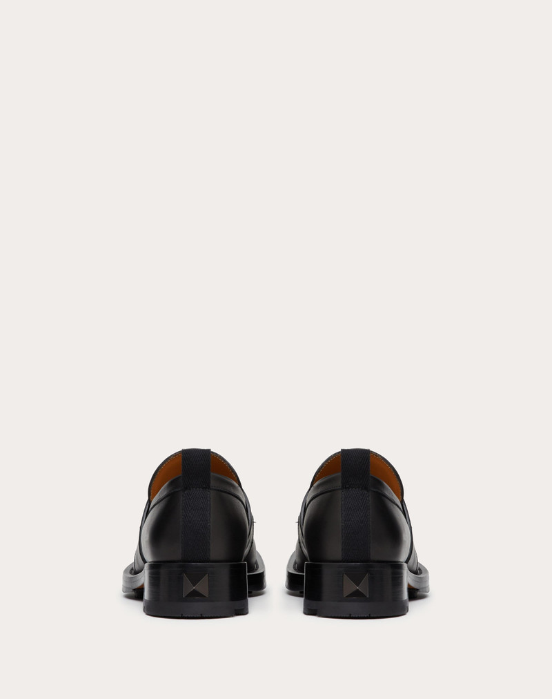 ROMAN STUD CALFSKIN LOAFER 3
