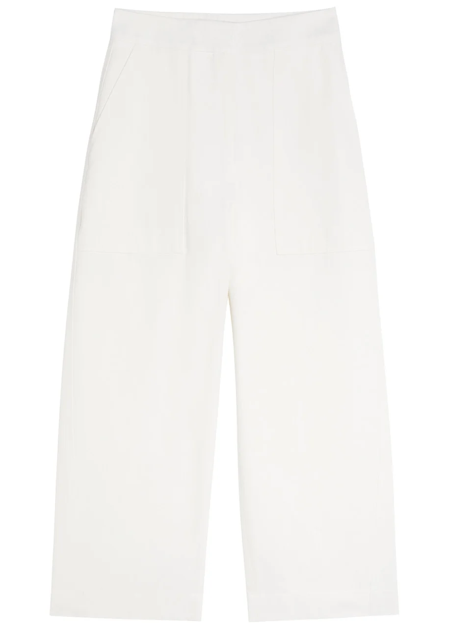 Studio Nicholson Twist Straight-leg Cotton Trousers - 1