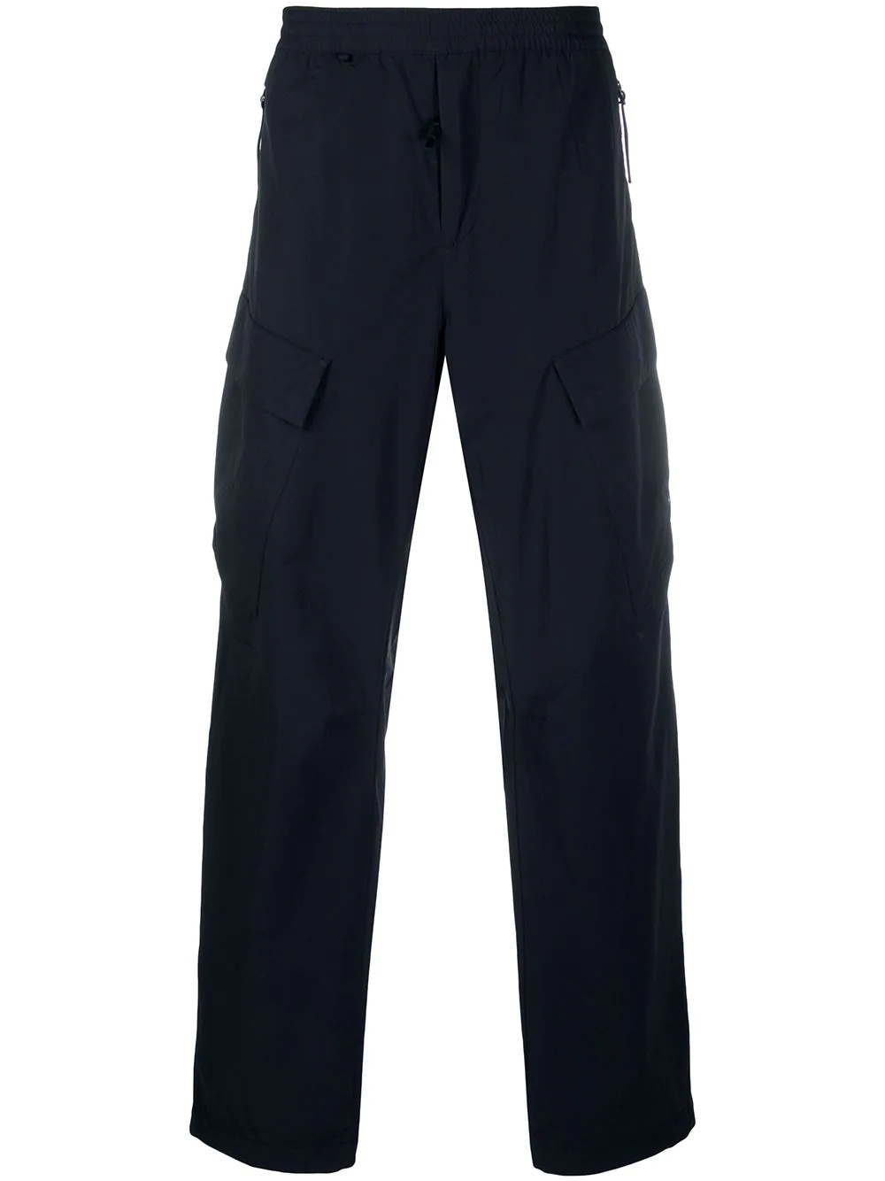 straight-leg cargo trousers - 1