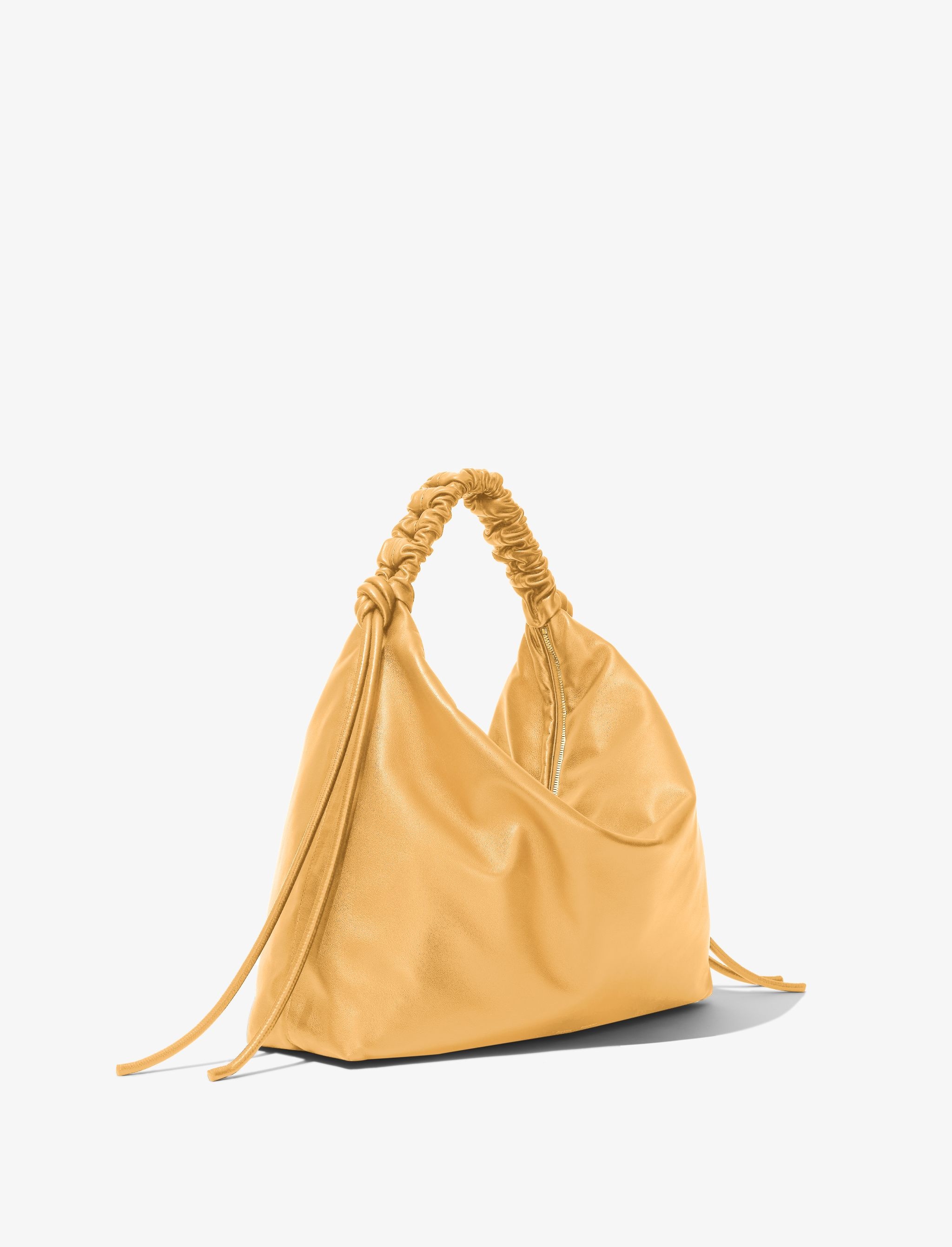 Large Drawstring Shoulder Bag - 2