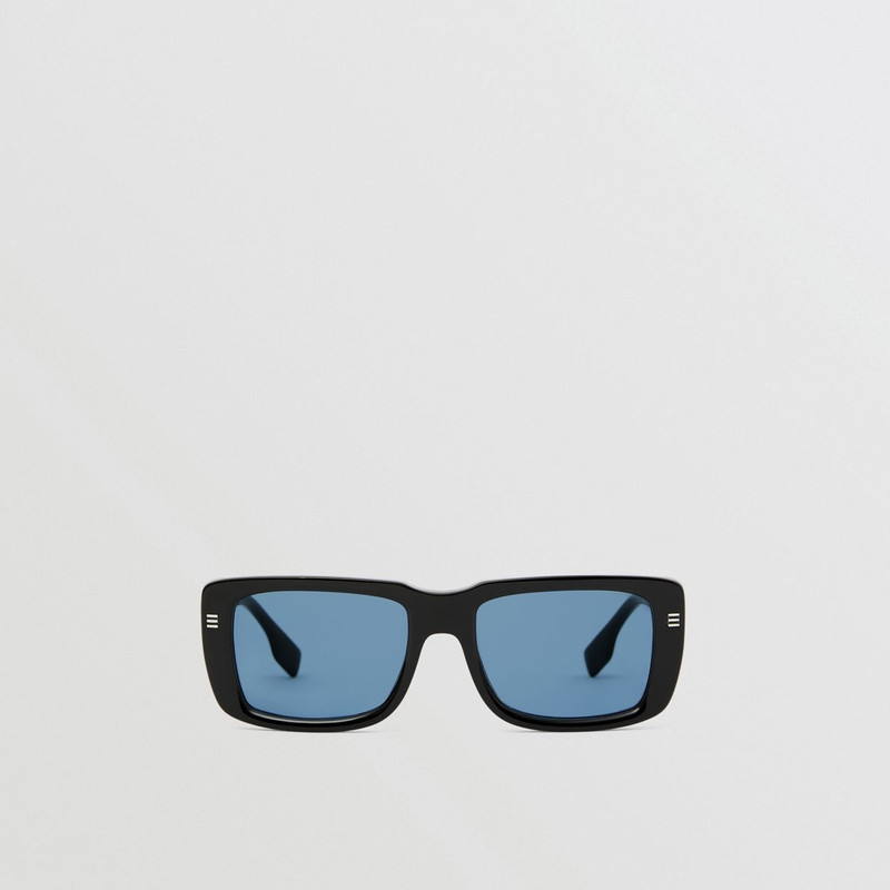 Logo Detail Rectangular Frame Sunglasses 1
