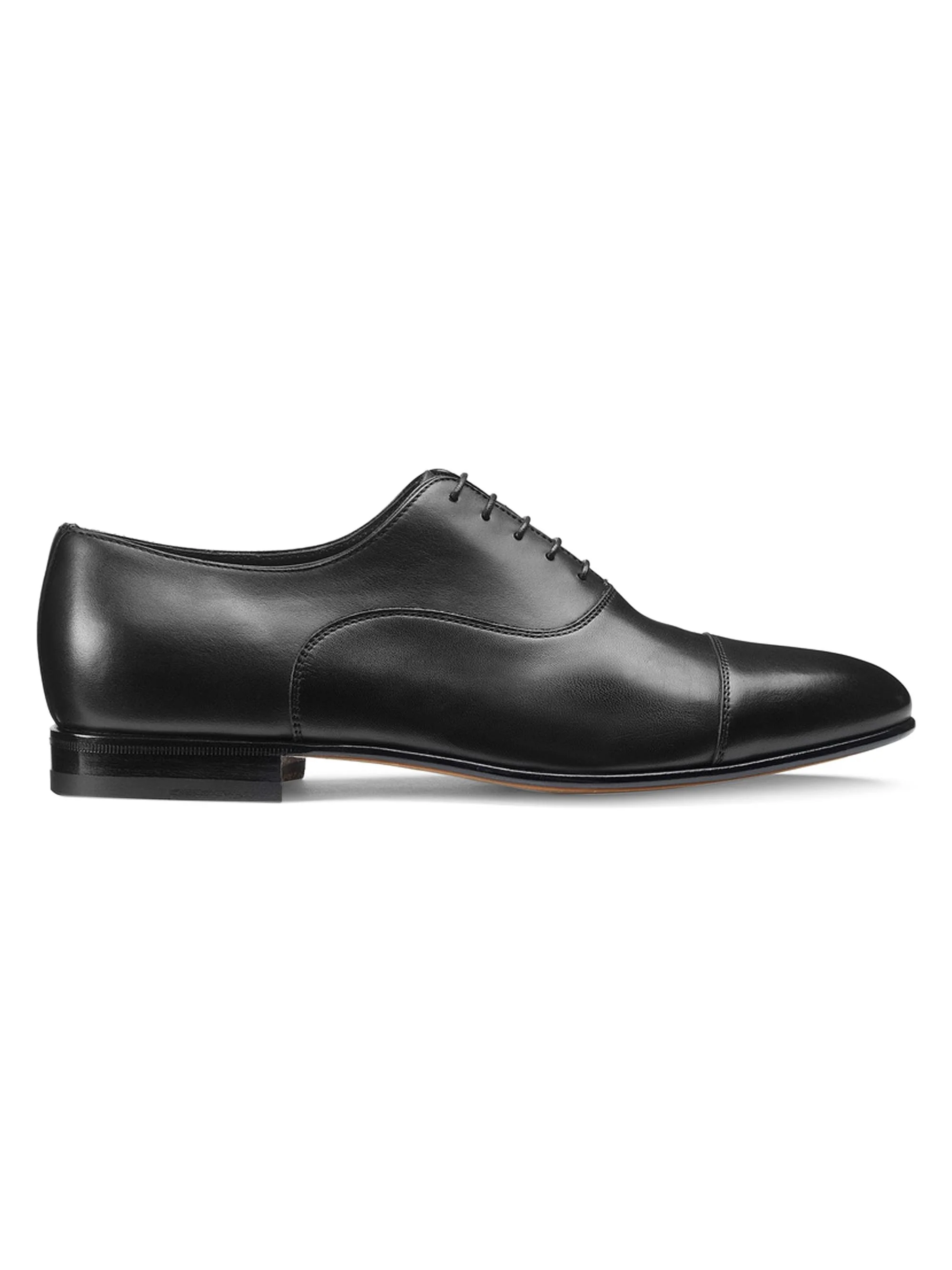 Men's Darian Cap-Toe Oxfords - Black - 1