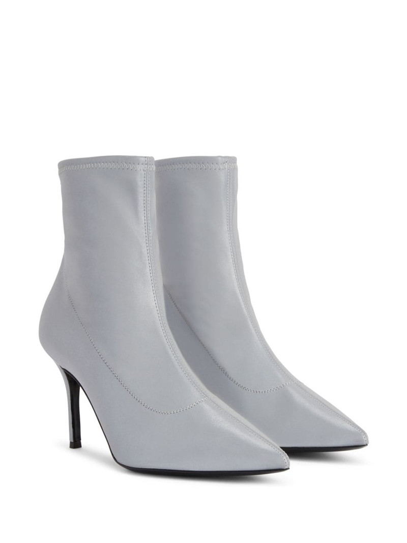 Giuseppe Zanotti Mirea 90mm leather ankle boots outlook