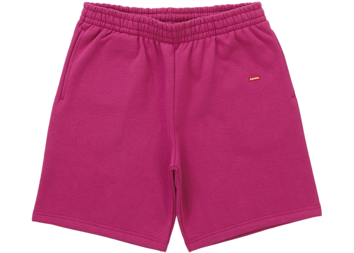 Supreme Small Box Sweatshort (FW22) Raspberry - 1