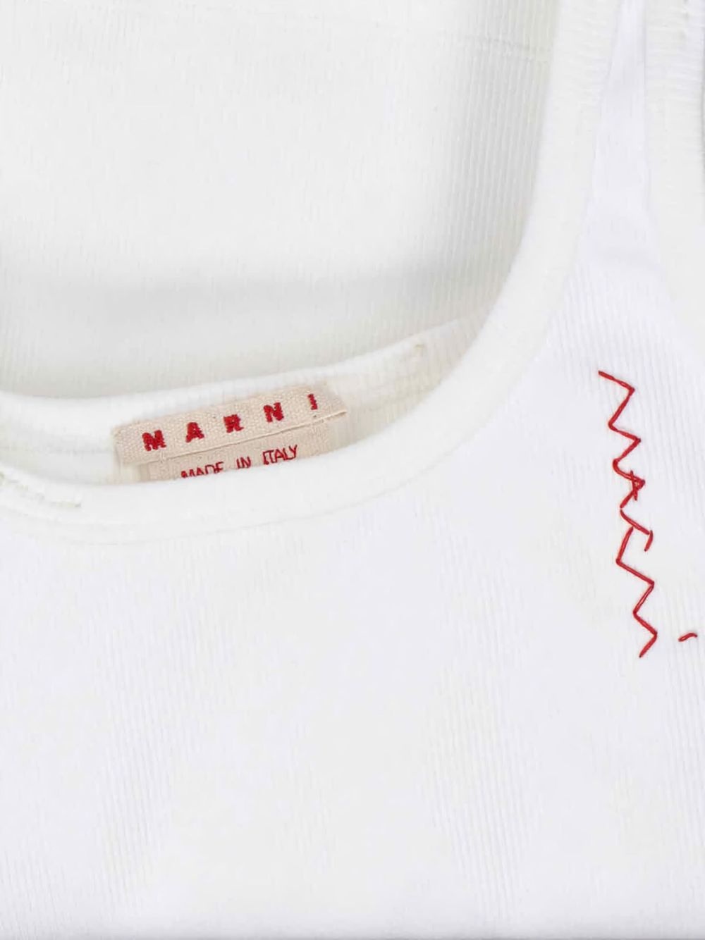 logo tank top - 3