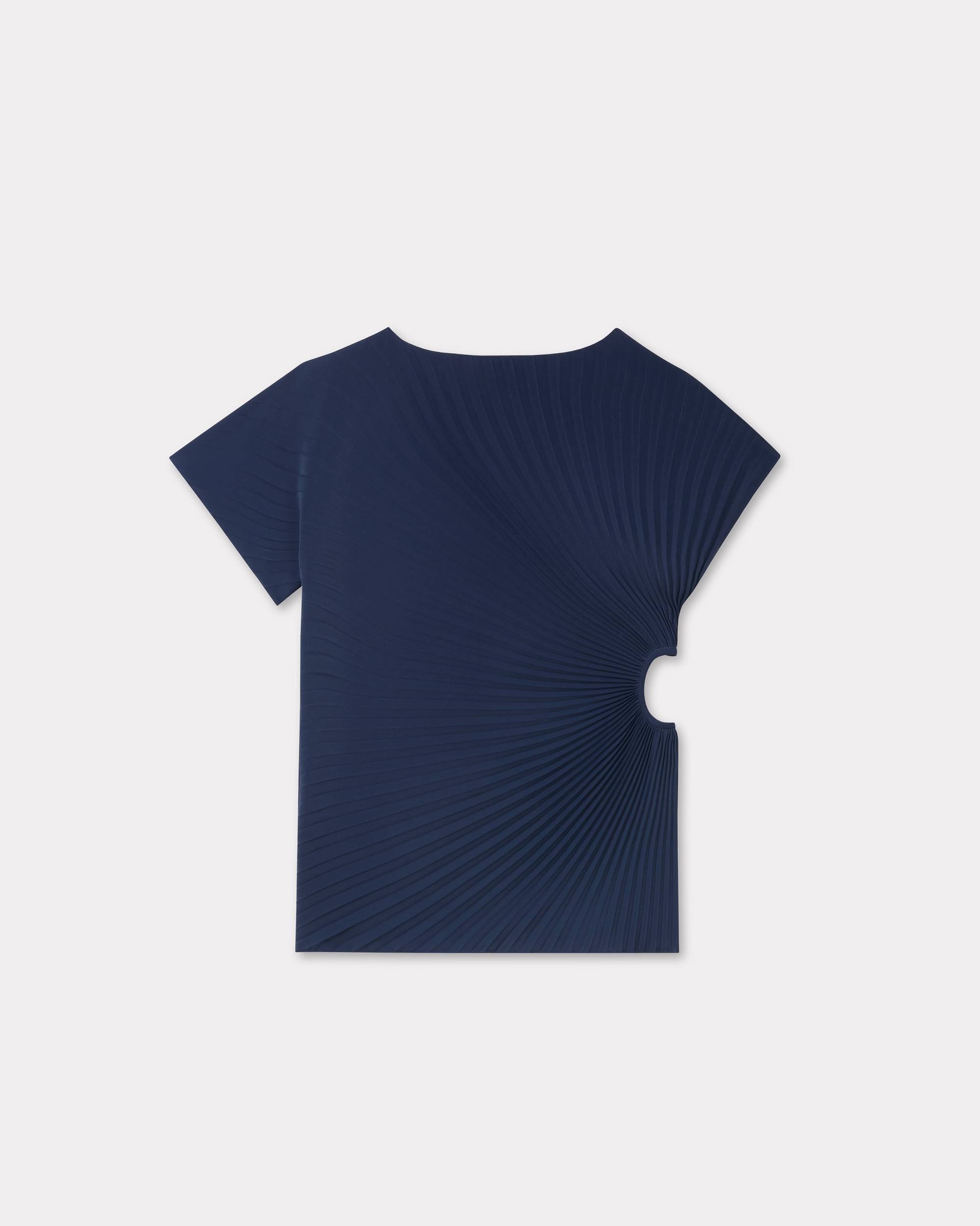 Sun-ray pleats T-shirt - 2