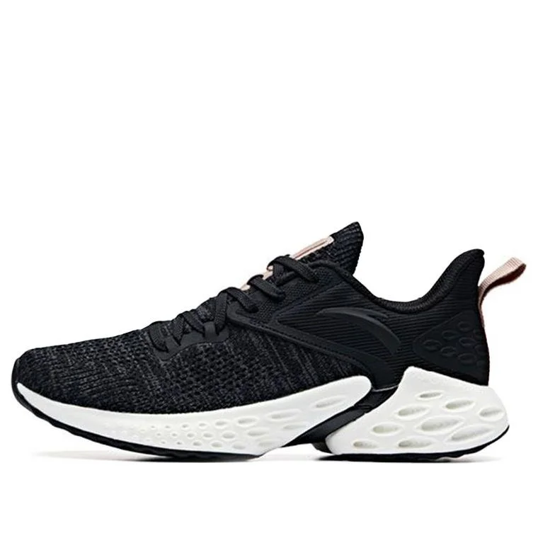 (WMNS) ANTA Running Series Sneakers 'Black Wormhole Technology' 12935588-1 - 1