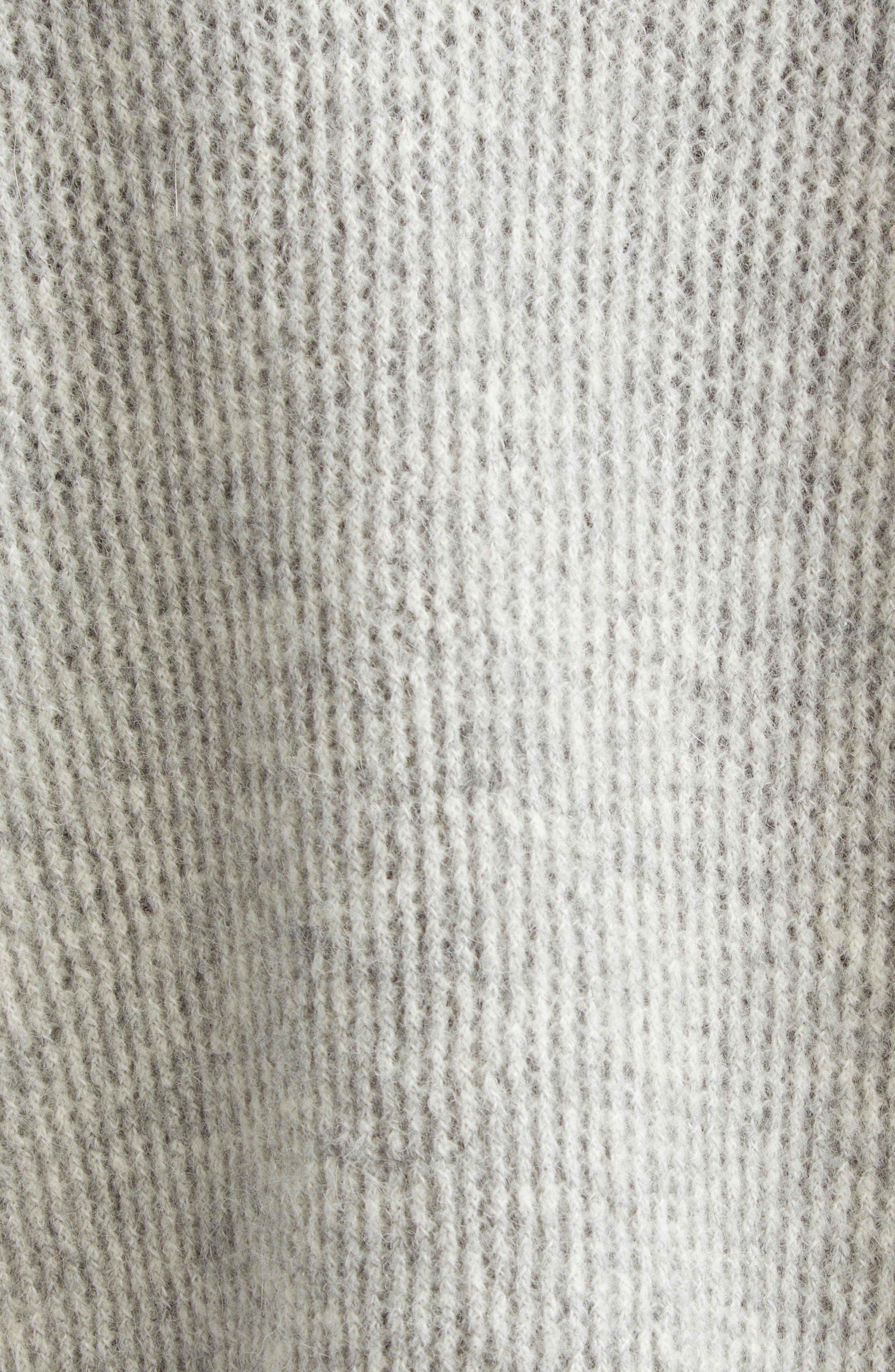 Haikure Vicky Alpaca & Wool Blend Rib Polo in Pearl at Nordstrom - 7