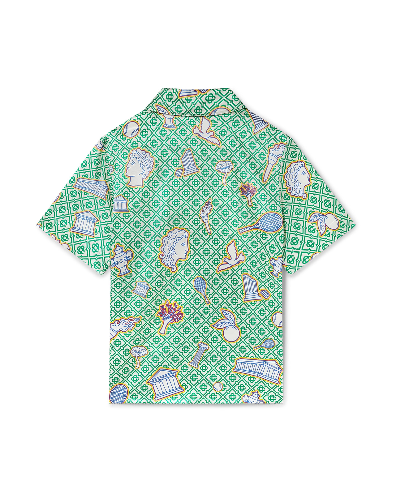 Greek Icons Quarter Zip Shirt | Casablanca Paris - 2
